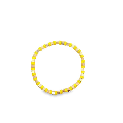 Colorful Polymer Beaded Bracelet