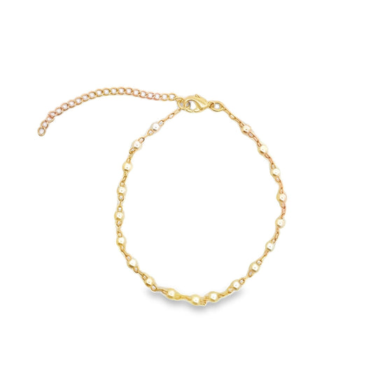 3mm Synthetic Pearl Bracelet