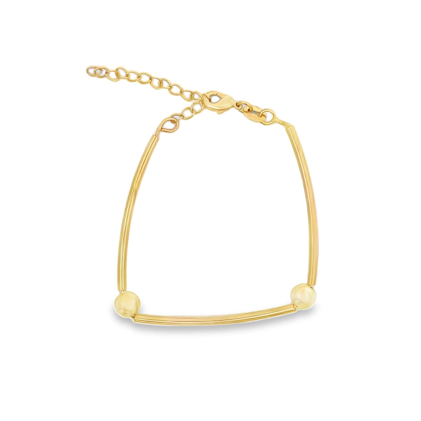 Bar Link Pearl Bracelet