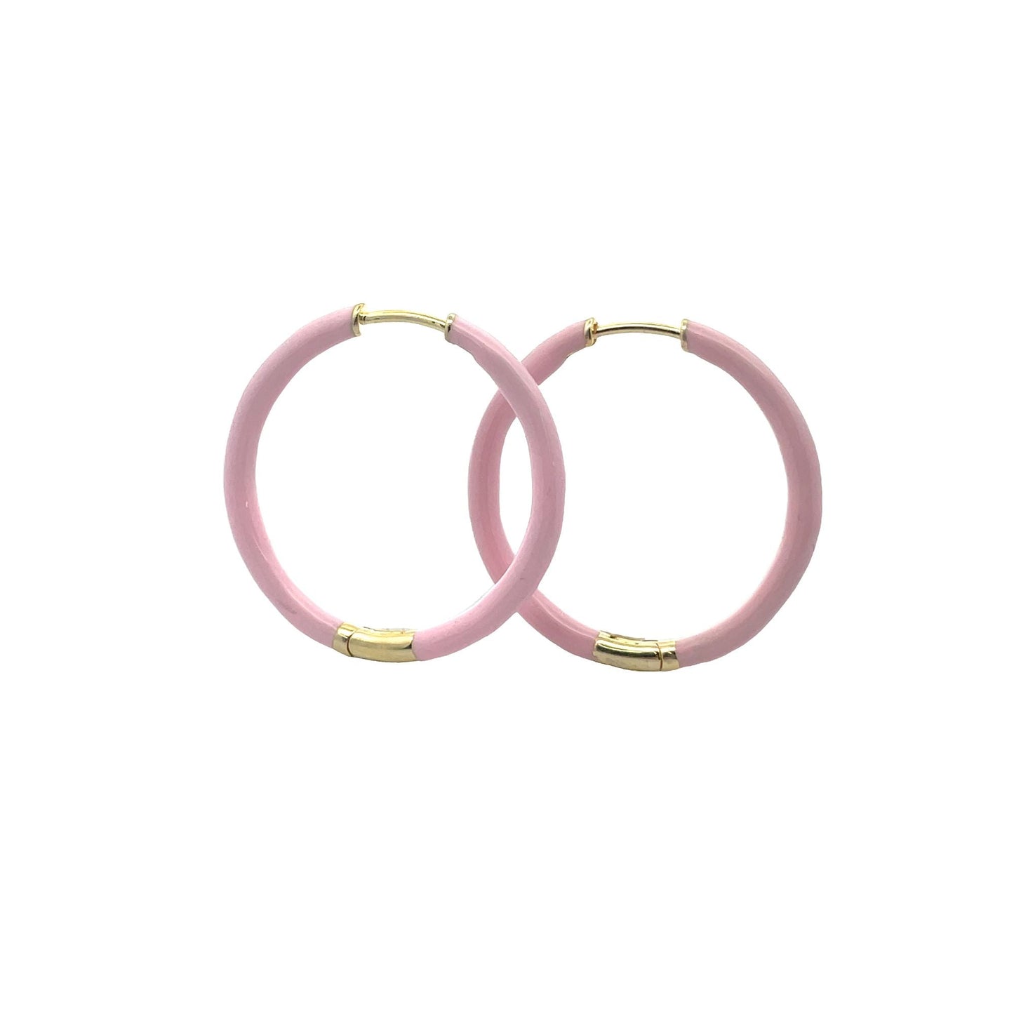 Modern Dark Off-Pastel Colored Hoops