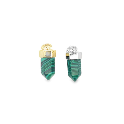 Gemstone Point Pendants