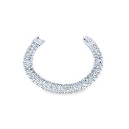 Double Cuban Link Chain Bracelet