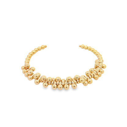 Beaded Wrist Cuff Bangle