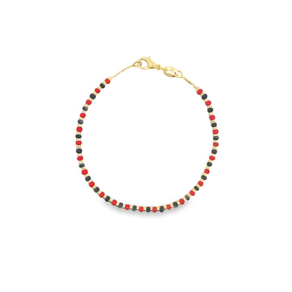 Azabache Plate Necklace/Bracelet (H134)