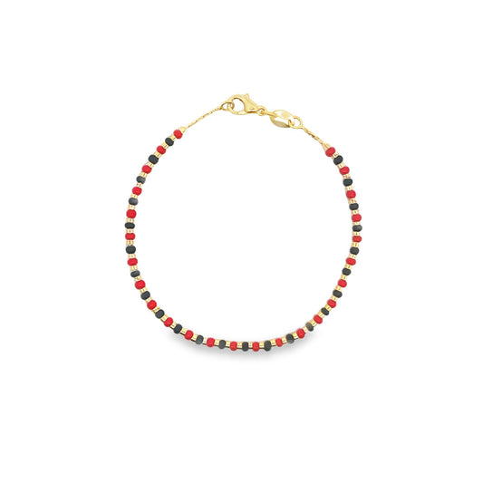 Azabache Plate Necklace/Bracelet (H134)