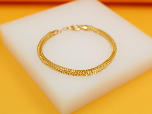 Snake Box Designed Bracelet