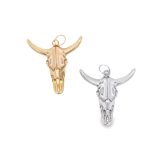 Bullock Skull Pendant