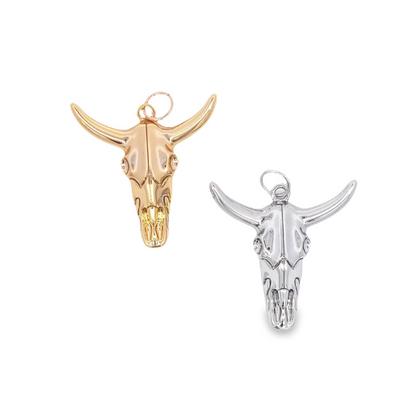 Bullock Skull Pendant