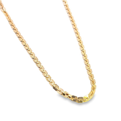 4mm Snake Box Chain Bracelet (H213)