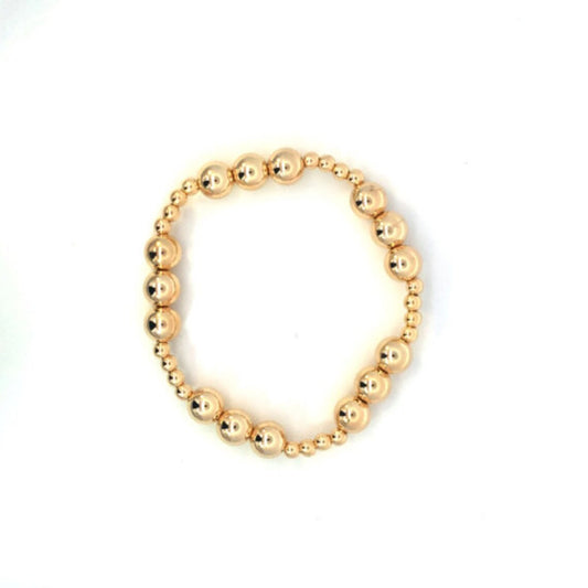 Mixed Size Bead Bracelet