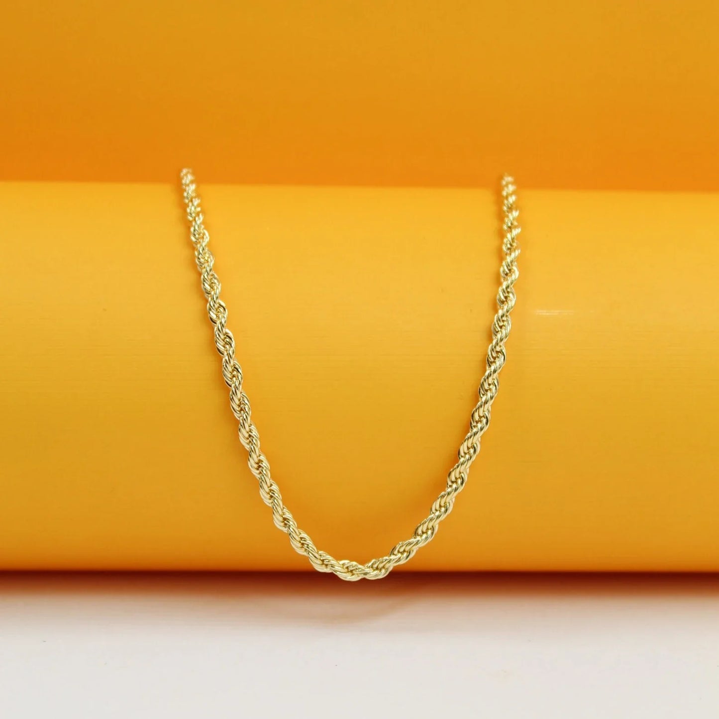 3mm Rope Chain Bracelet With Round Cap (F233)