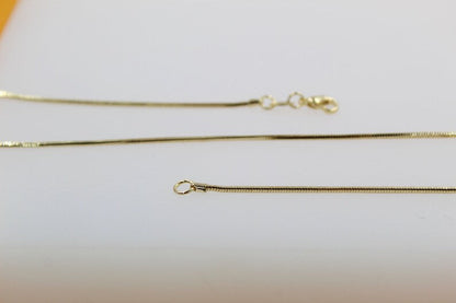 1.5MM Smooth Snake Box Bracelet (I84A)(E224)
