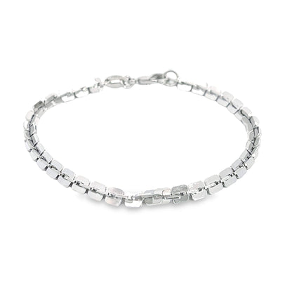 4mm Snake Box Chain Bracelet (H213)