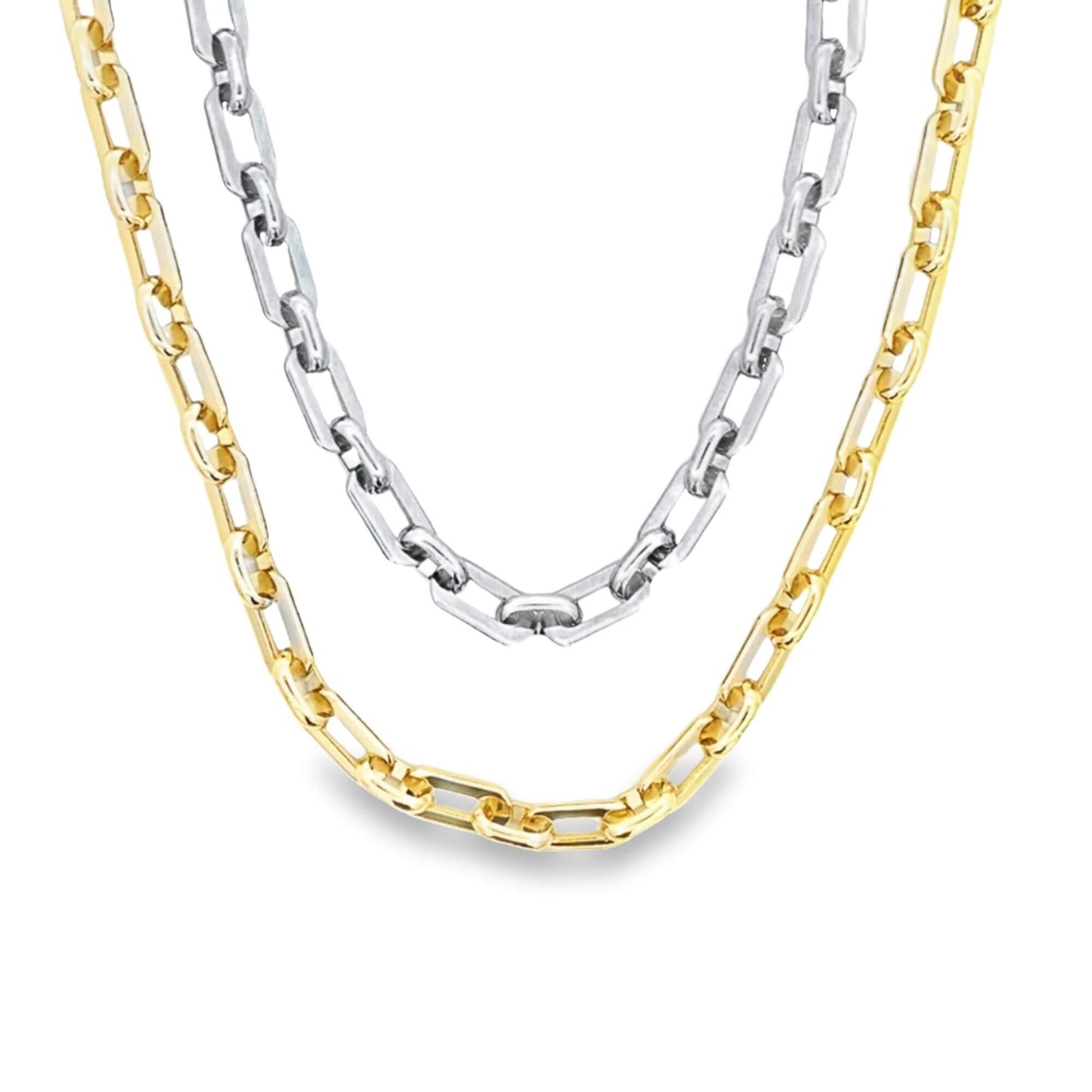 Paperclip Cable Link Bracelet