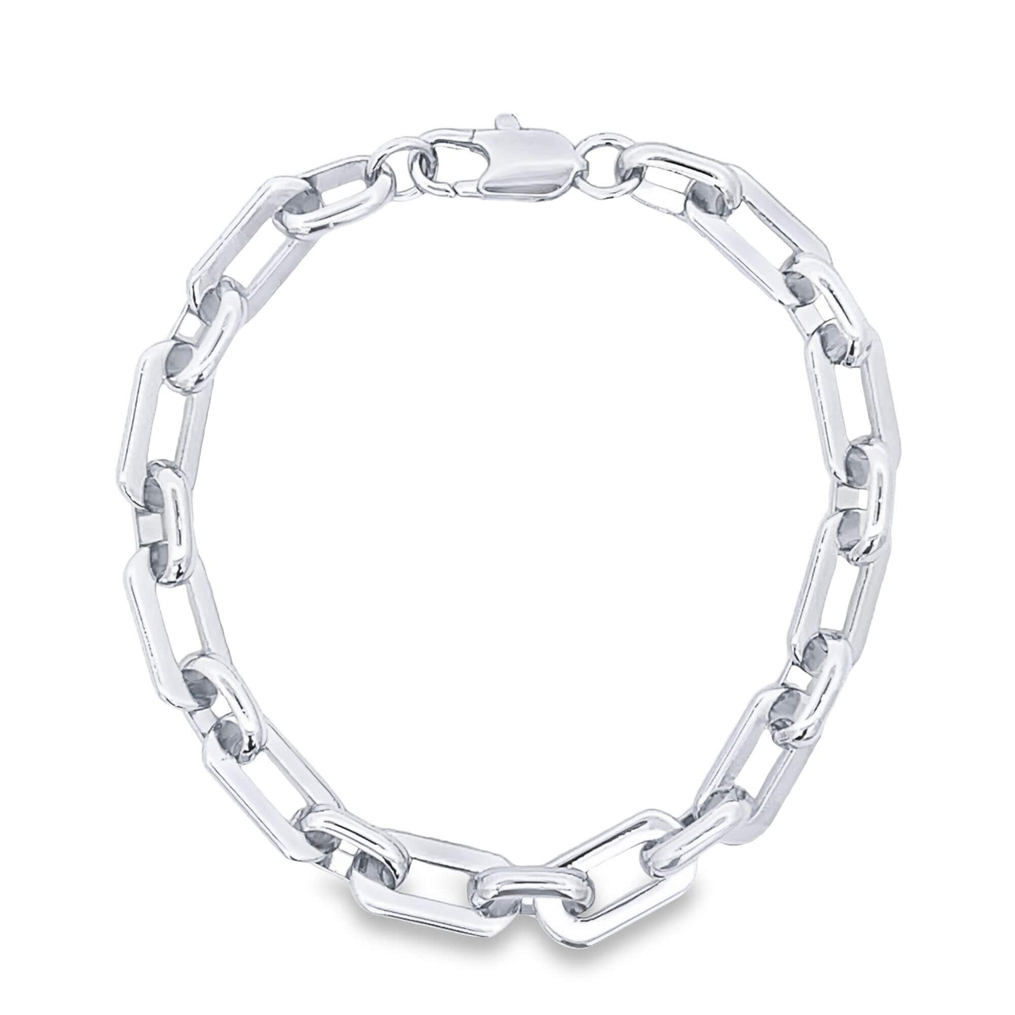 Paperclip Cable Link Bracelet