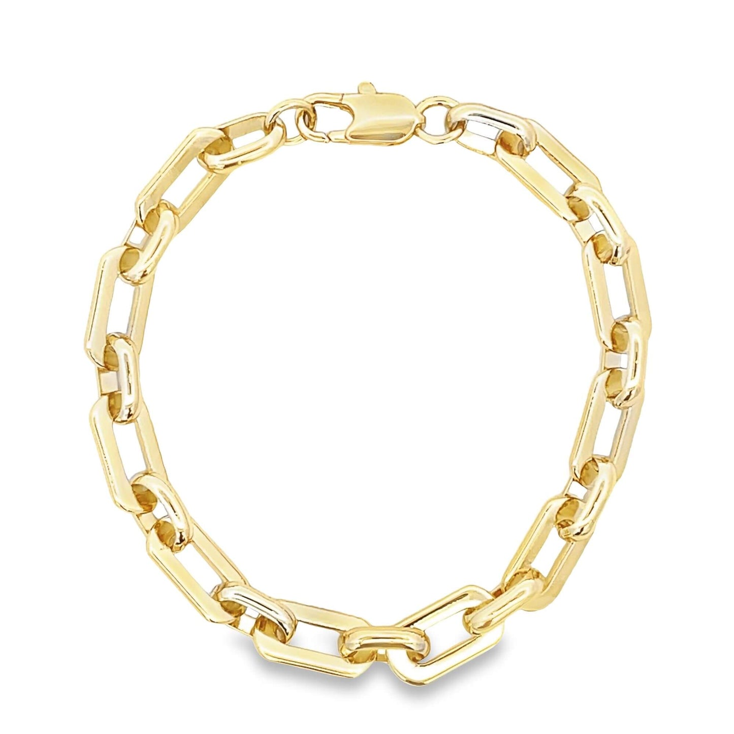 Paperclip Cable Link Bracelet