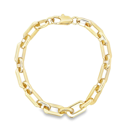 Paperclip Cable Link Bracelet