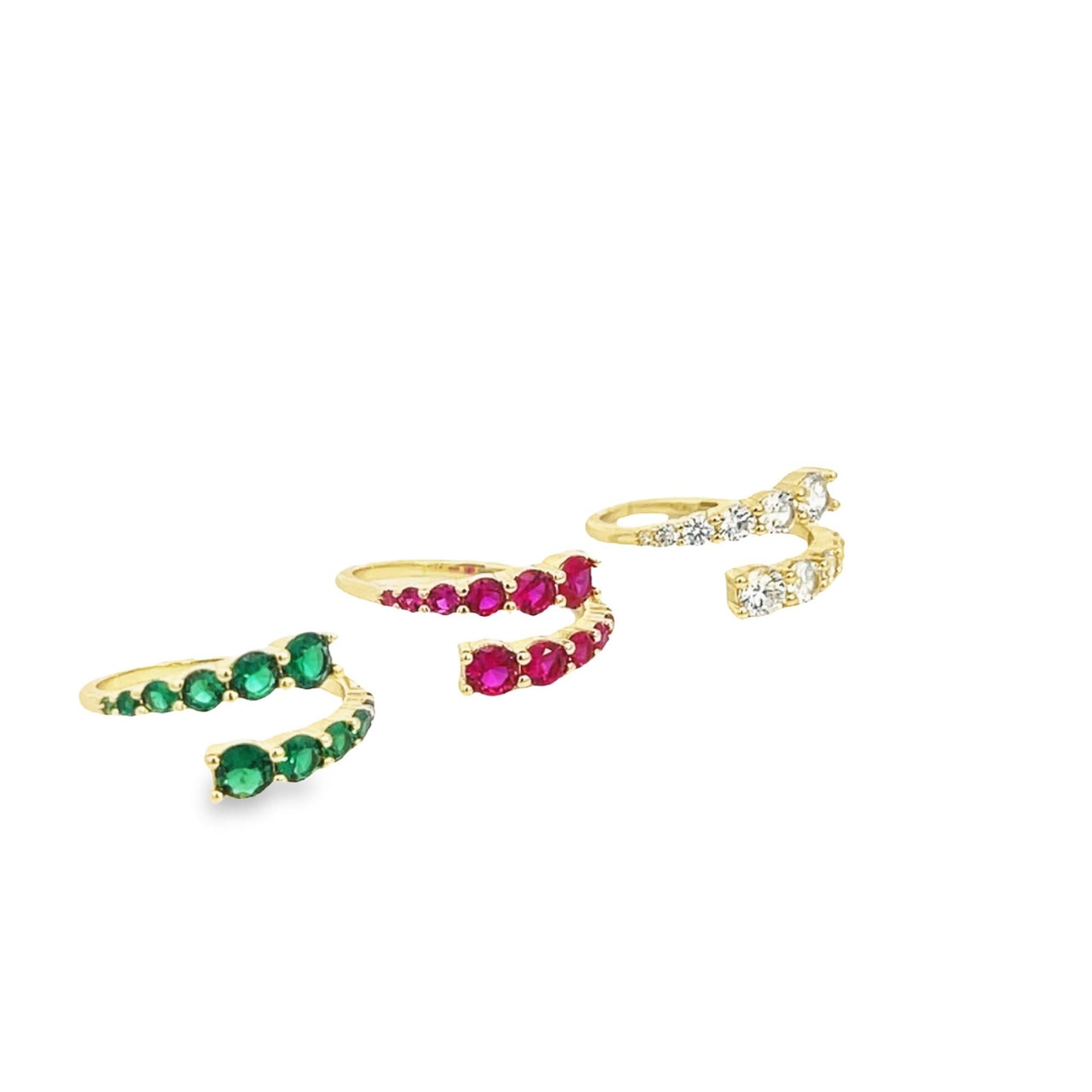 CZ Adjustable Ring